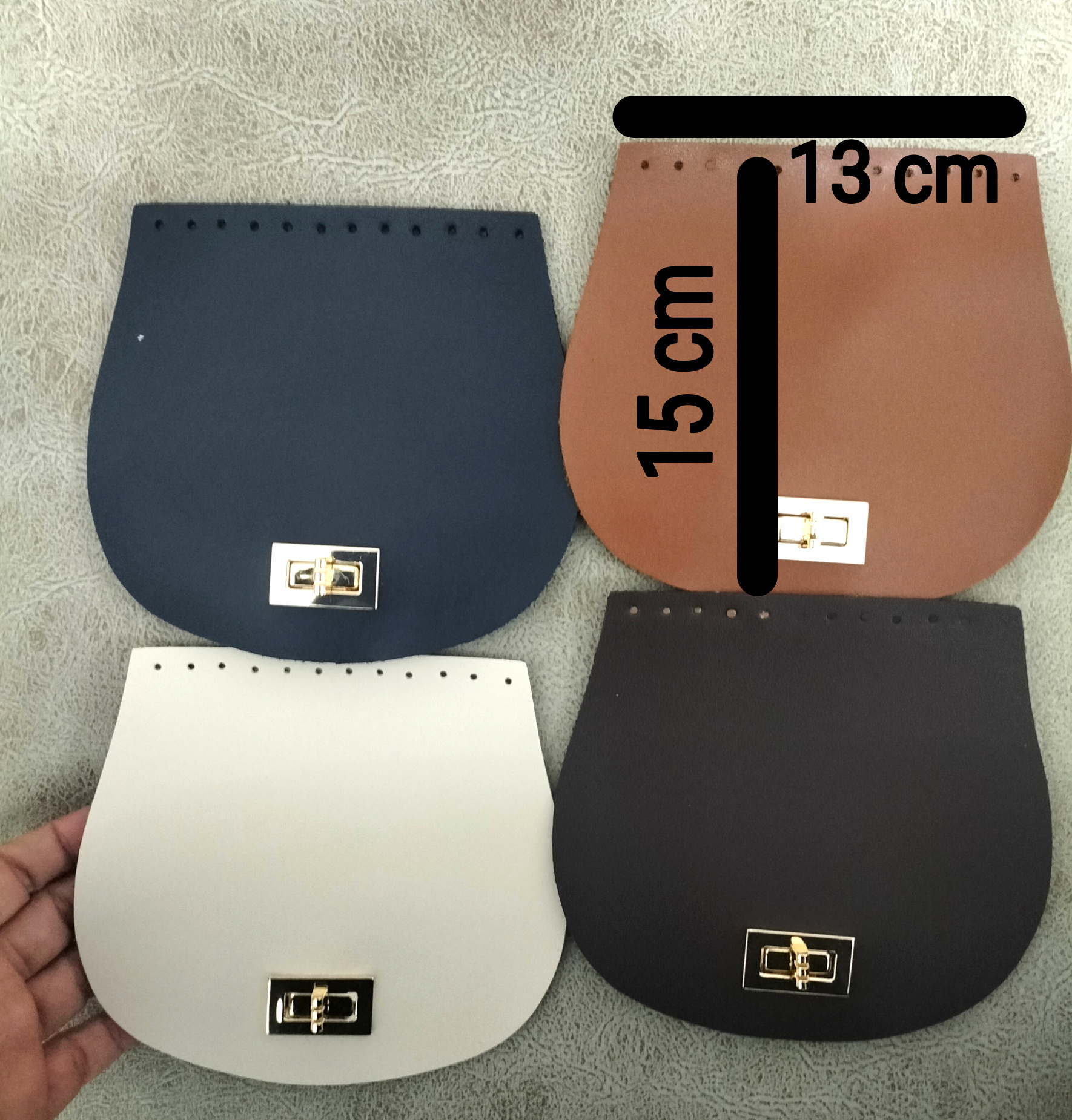 Çanta Kapağı Küçük Boy 13x15 cm