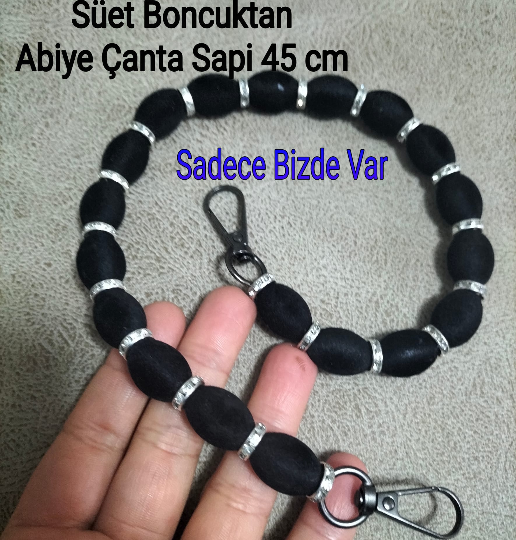 Çanta Sapı Süet Abiye