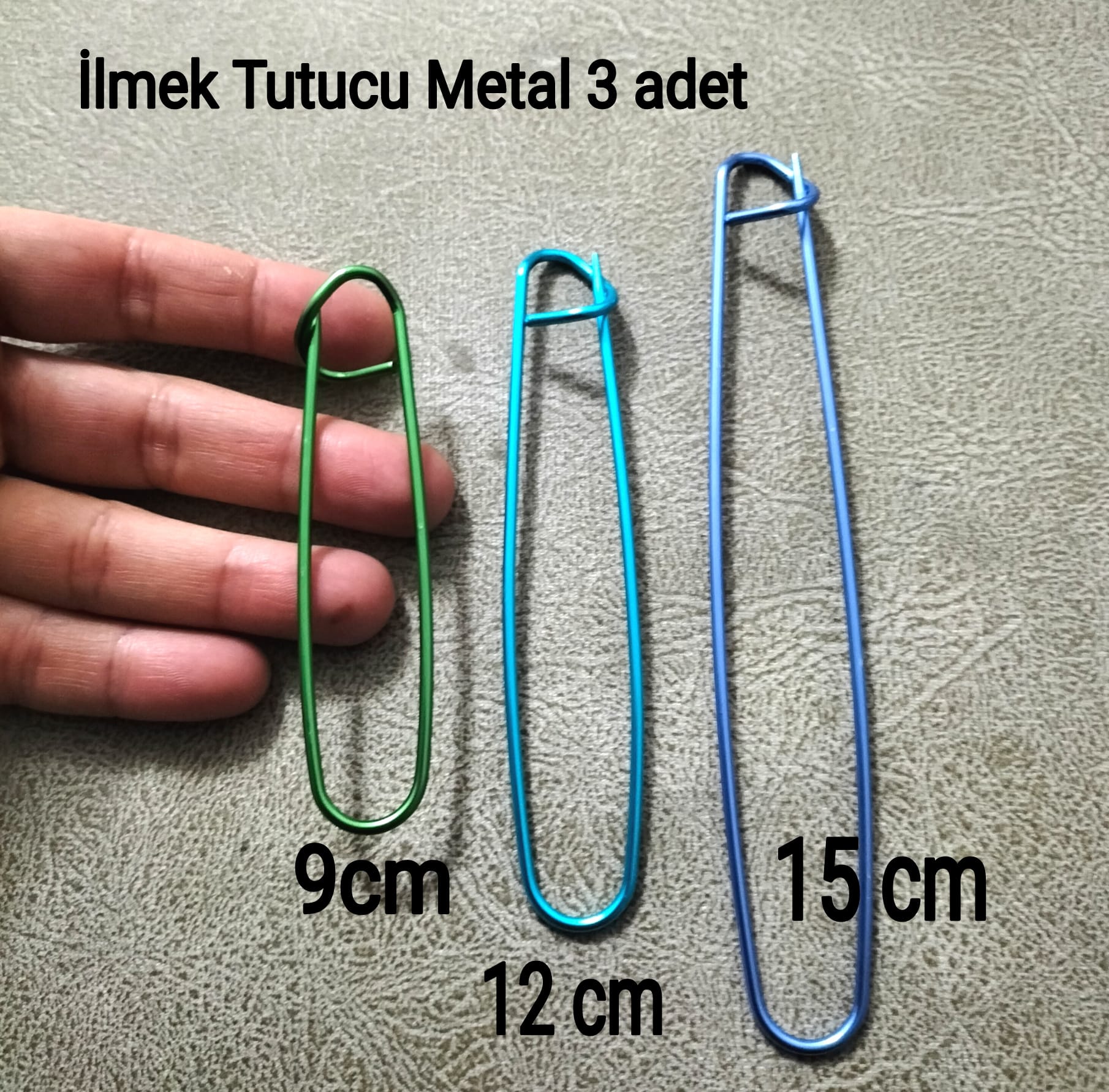 İlmek Tutucu Metal 3 adet