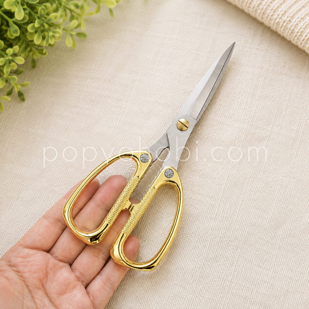Çelik Makas 19 cm Kaliteli Büyük