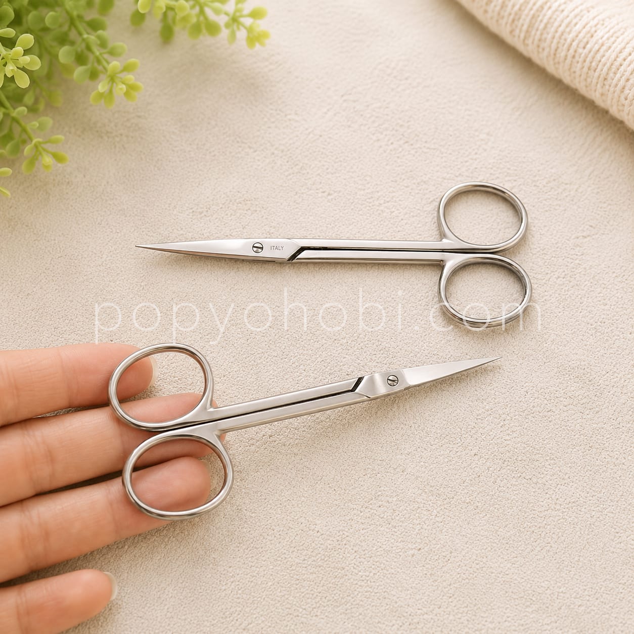 Dikiş Nakış Makası Kıvrık Uçlu 11 cm Kaliteli