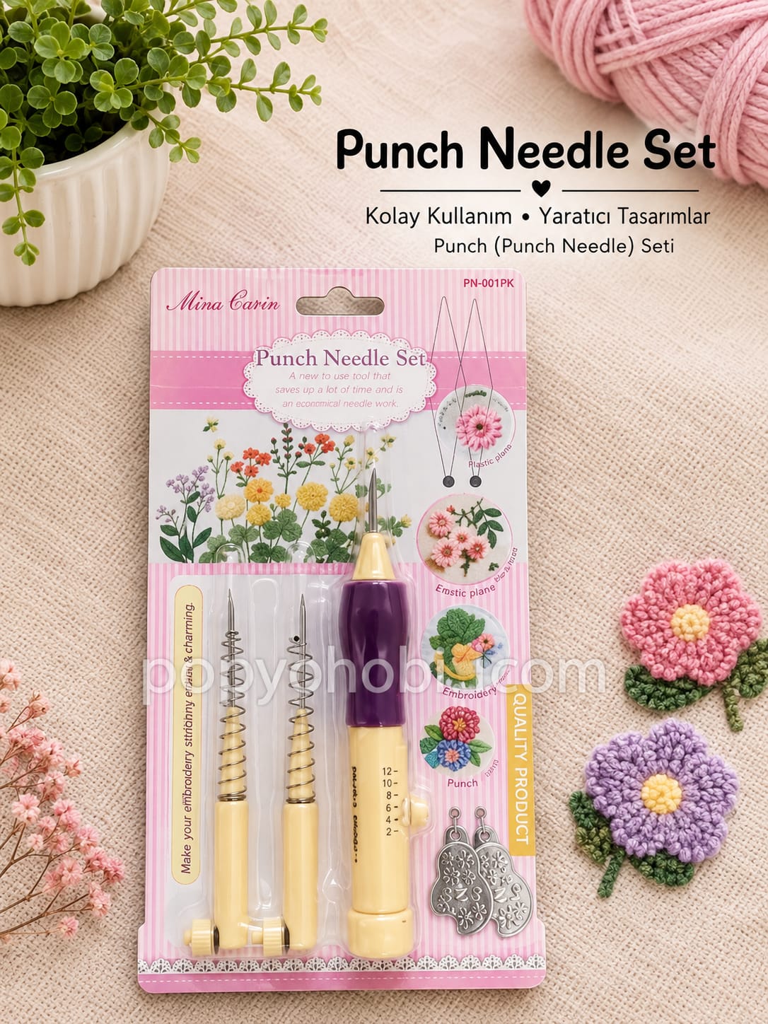 Punch İğnesi 3’lü set