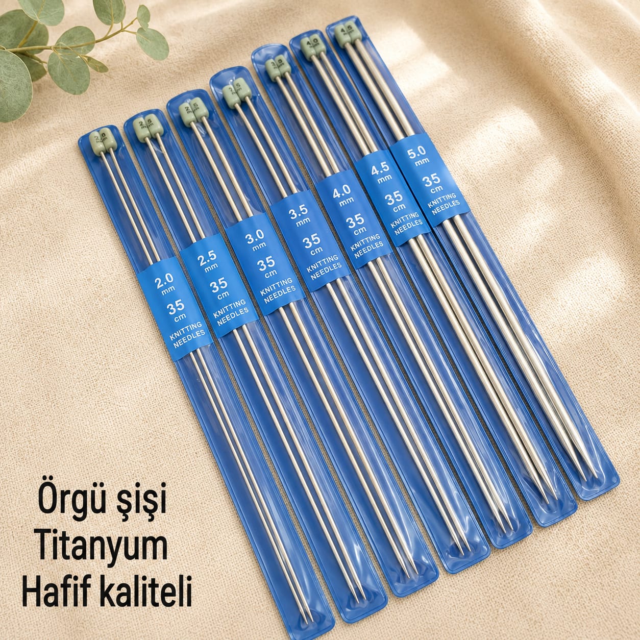 Örgü Şişi Titanyum 1 çitf