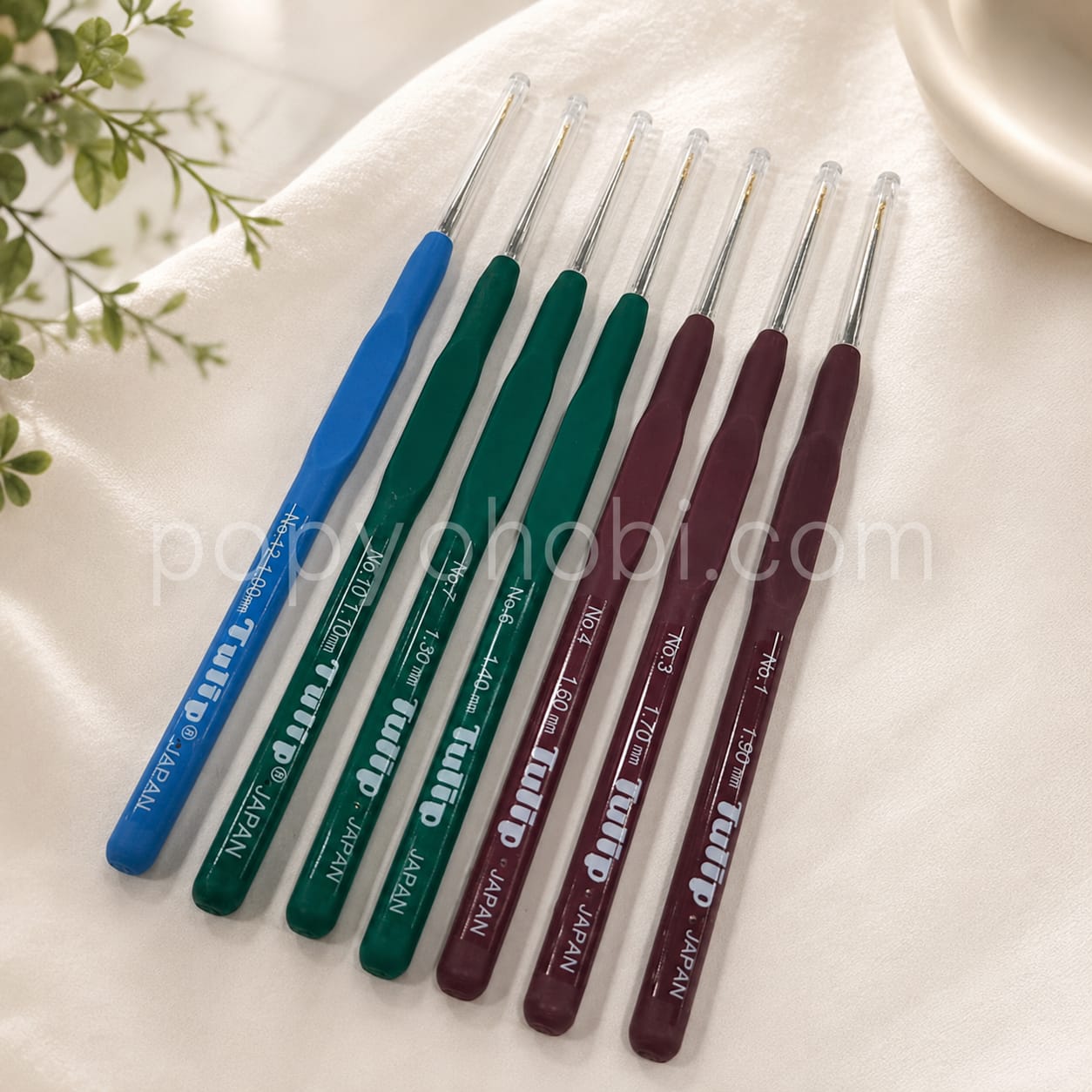 Tulip Dantel Tığı Silikon Saplı Yumuşak