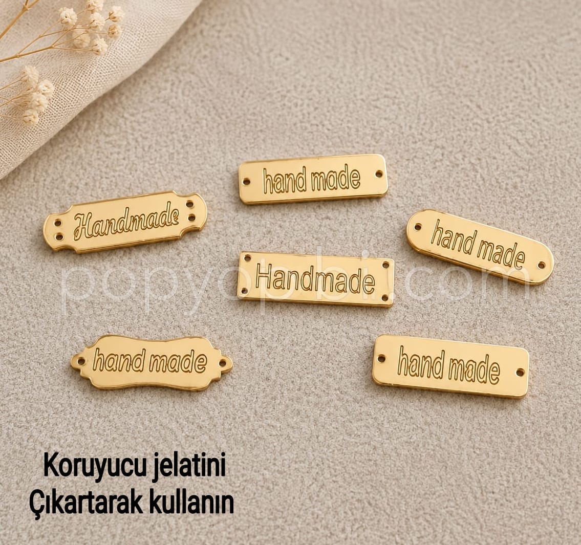 Pileksi Etiket Dikilebilir 6 adet gold