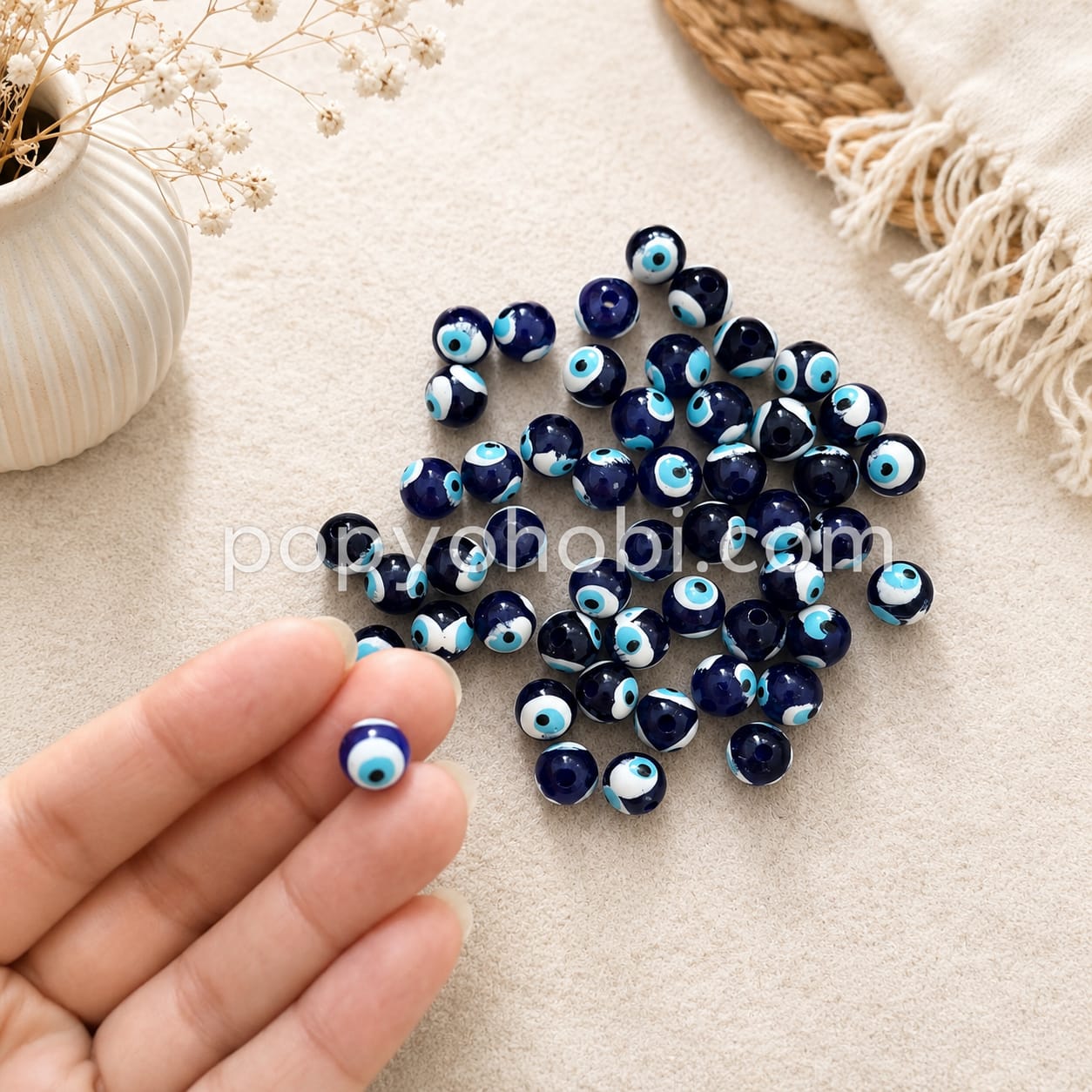 Nazar Boncuğu 10 mm 50 adet
