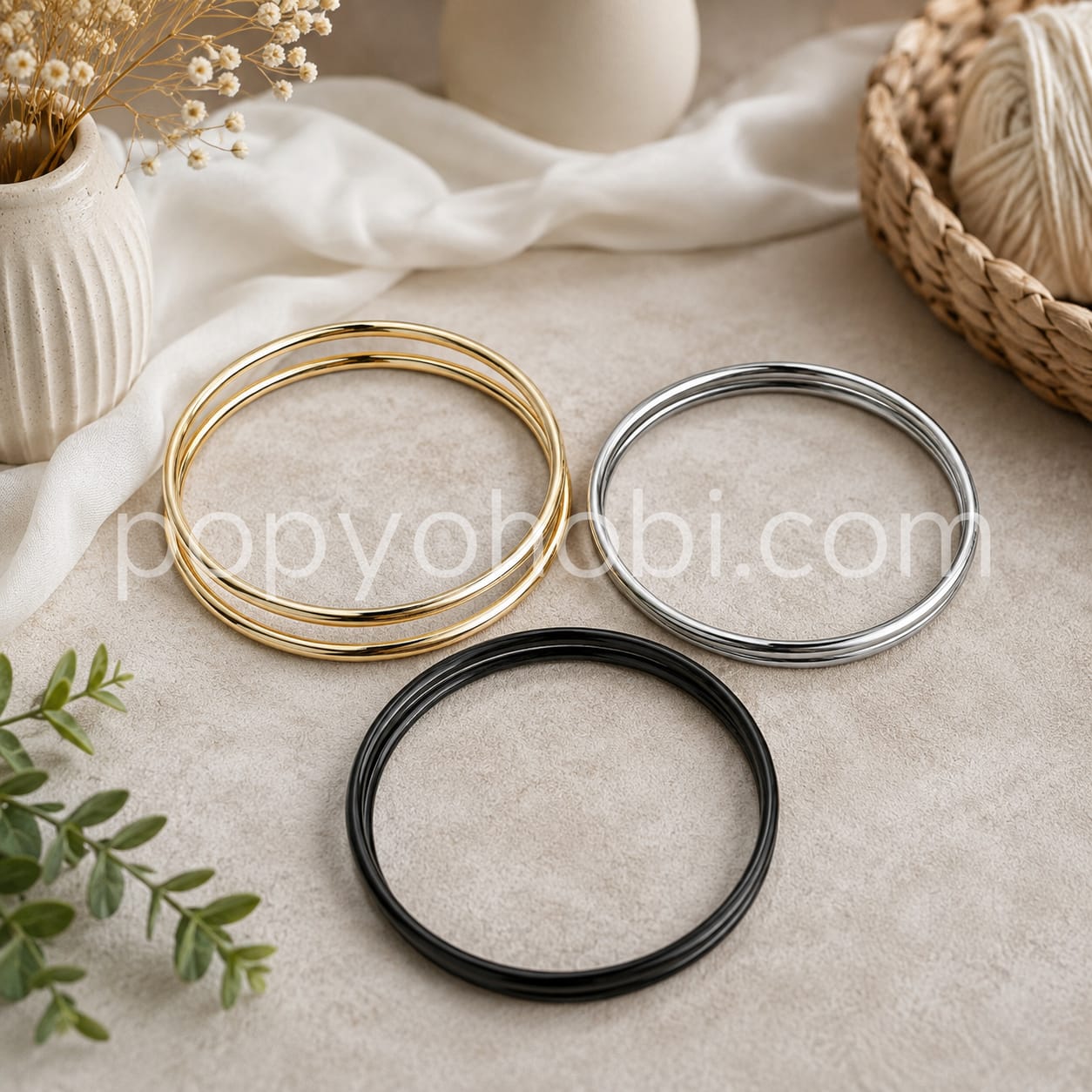 Metal Çanta Sapı 13 cm 1 çift