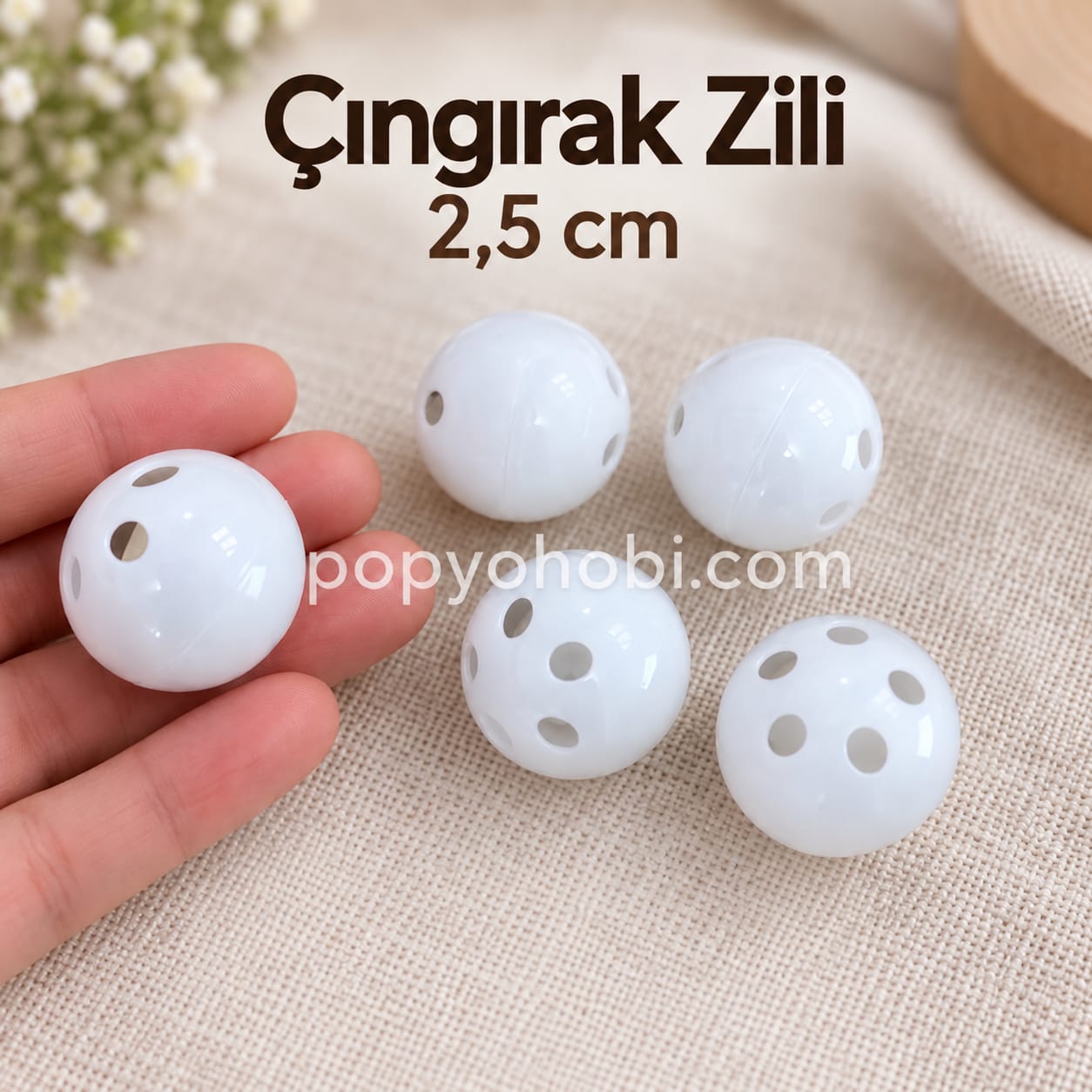 Çıngırak Zili 2,5 cm
