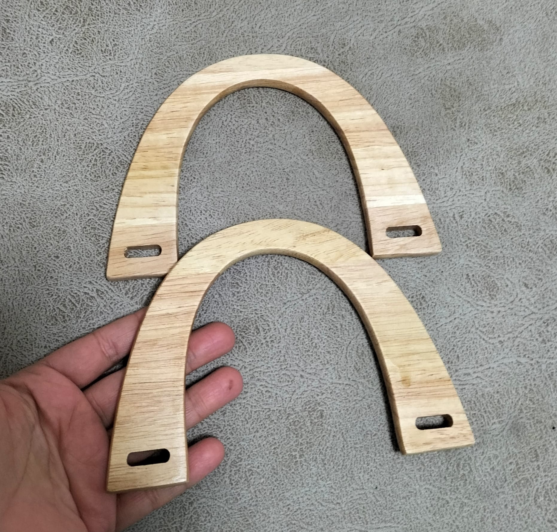 Ahşap Çanta Sapı U model 1 çift